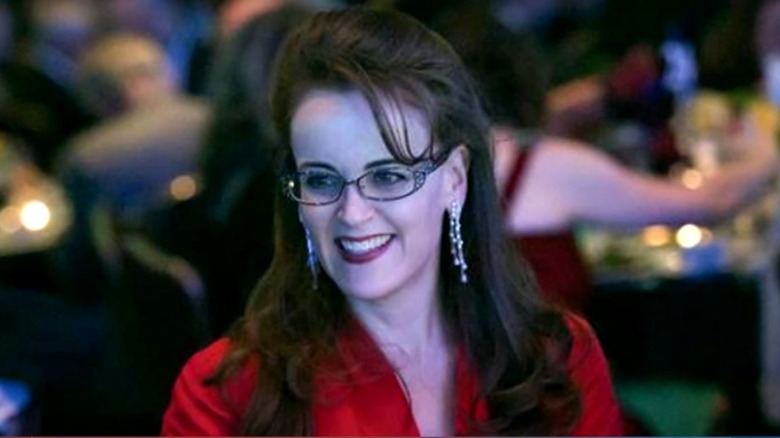 Rebecka Mercer smiling at event