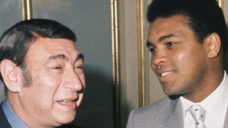 Howard Cosell and Muhammad Ali