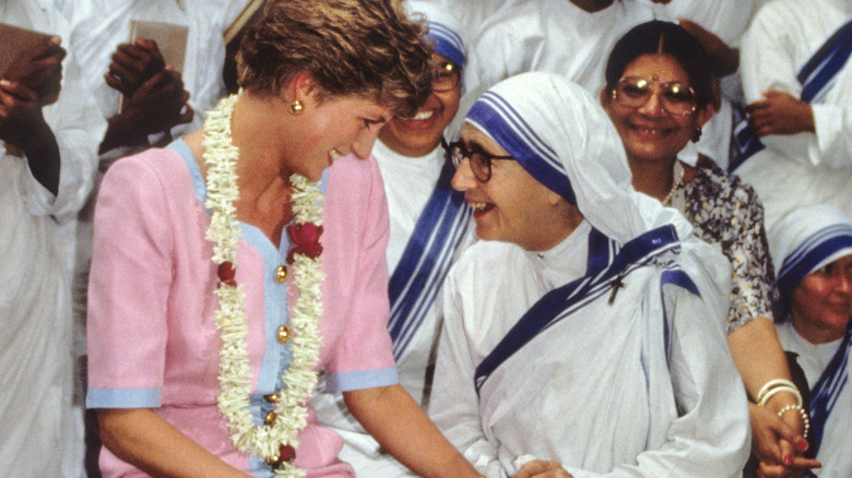 Princess Diana at Kolkata convent