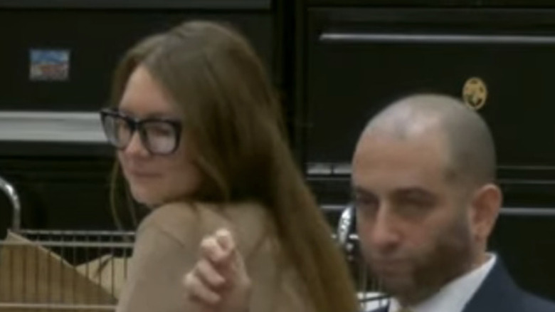 Anna Delvey in court