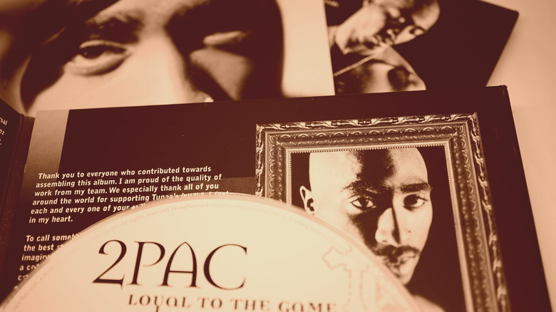 Tupac Shakur album covers