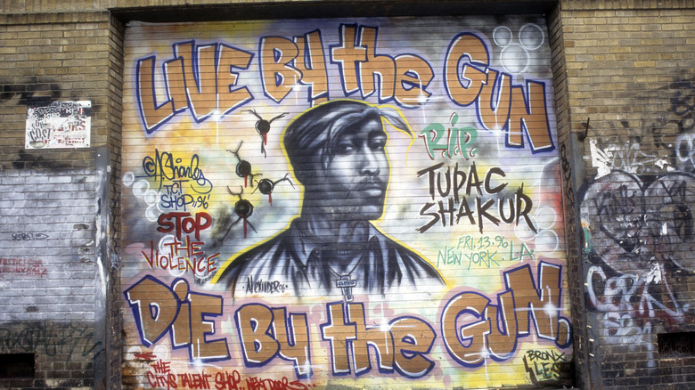Tupac Shakur memorial
