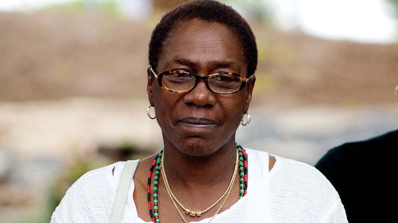 Afeni Shakur poses for portrait