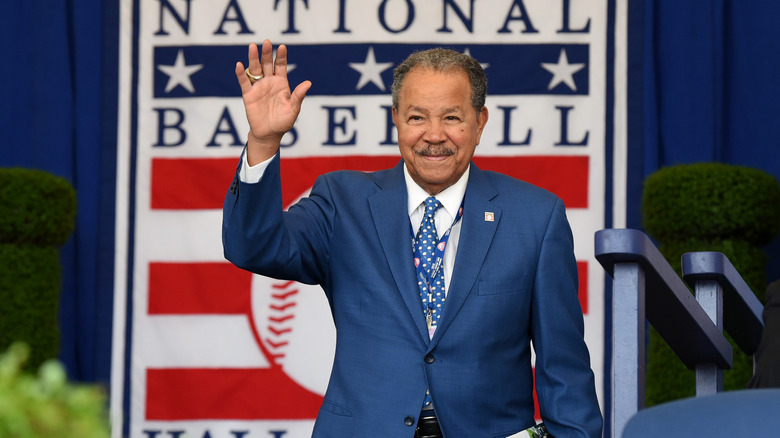 Juan Marichal at the Baseball Hall of Fame