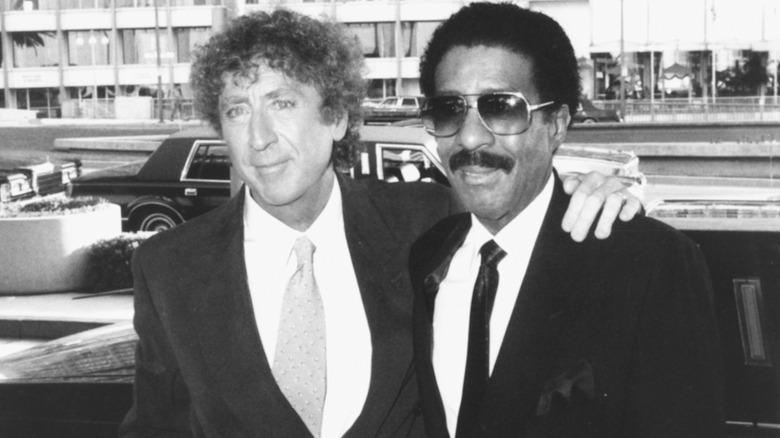 Gene Wilder arm around Richard Pryor