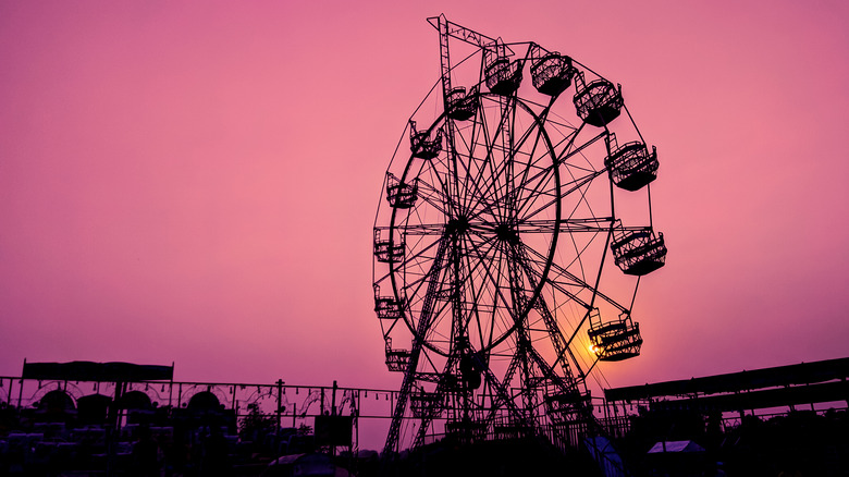 Carnival at sunset