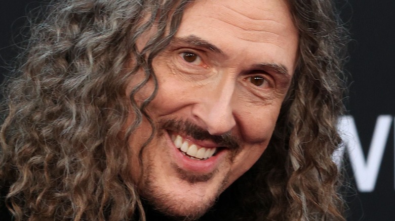 Weird Al Yankovic smiling