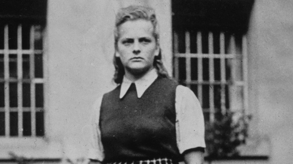 Irma Grese at Auschwitz, somewhere ages 20-22