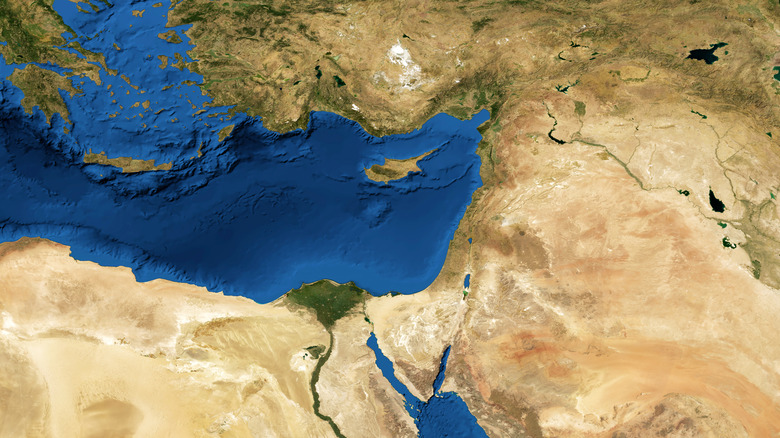 map of the Middle East