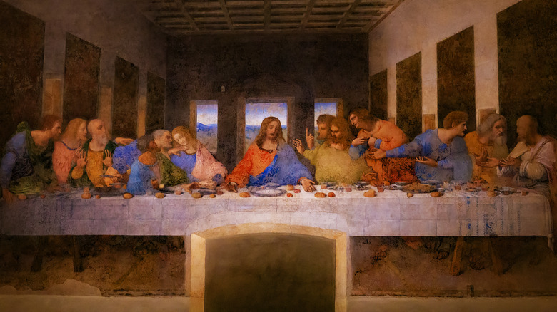 Scan of Last Supper Fresco