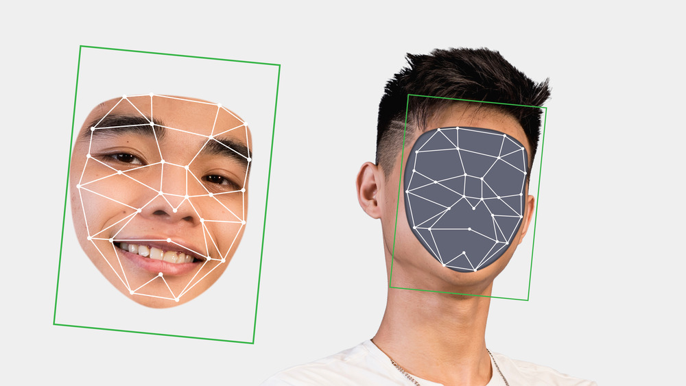 kid with face digitally removed