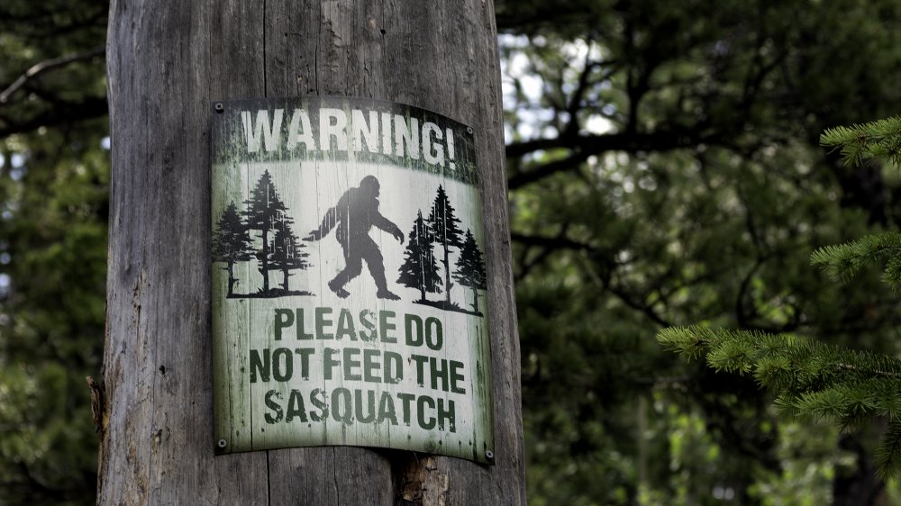 Sasquatch signage