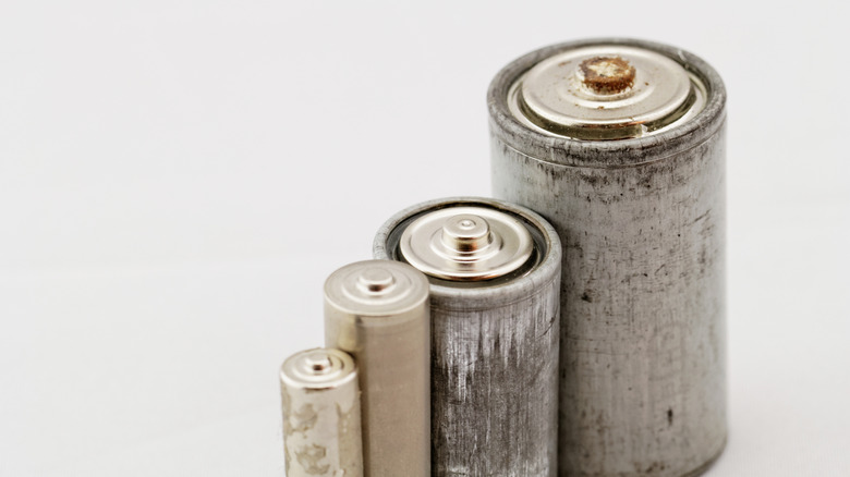 Vintage batteries, including B and C