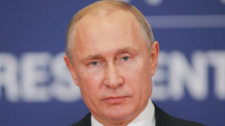 vladimir putin not smiling