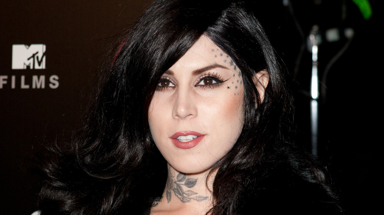 Kat Von D close up