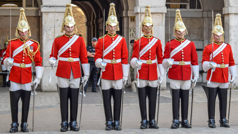 Horse Guards standing