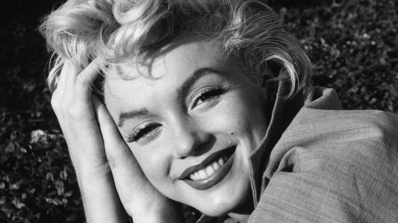 Marilyn Monroe smiling