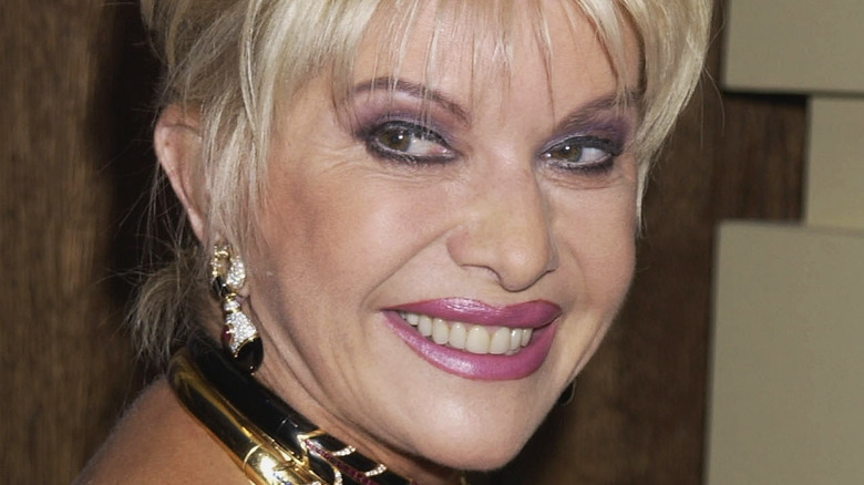 Ivana Trump smiles