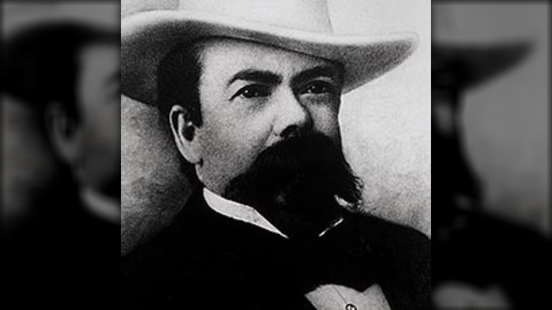 Jack Daniel hat mustache