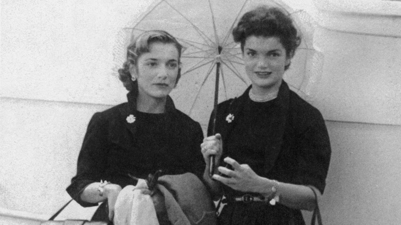 Lee Radziwill and Jackie Kennedy