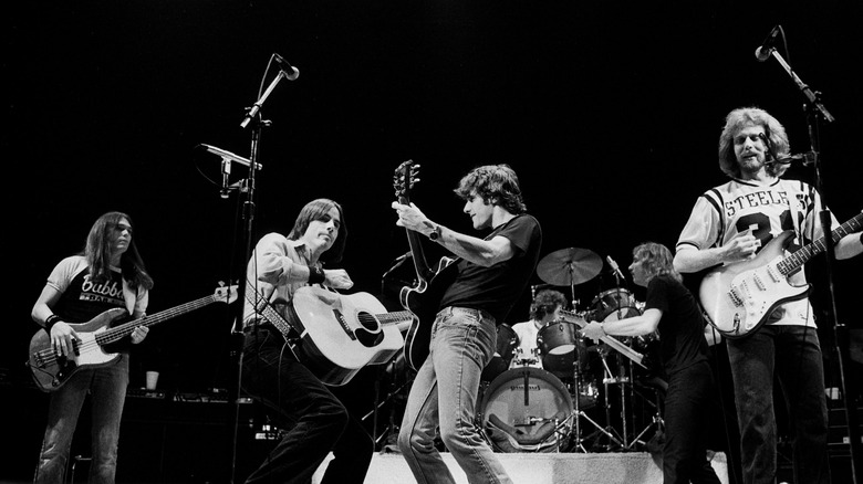 Jackson Browne performing with The Eagles