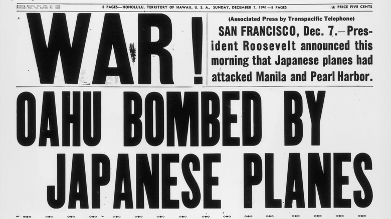 Pearl Harbor Bombed