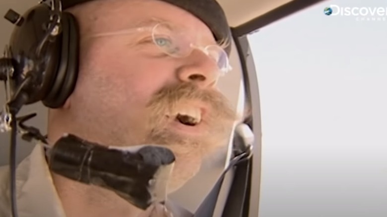 jamie hyneman in helicopter pilot episode