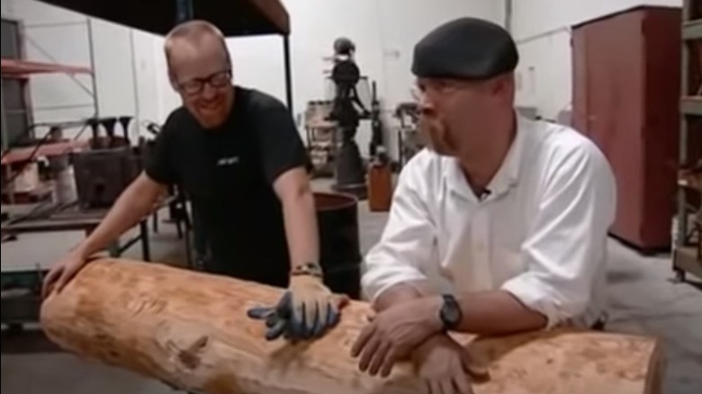 jamie hyneman adam savage tree cannon