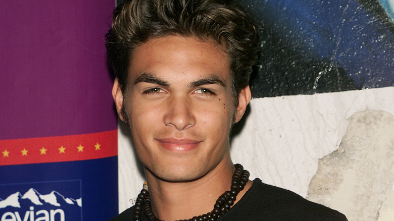 jason momoa in 2000 at an event for baywatch