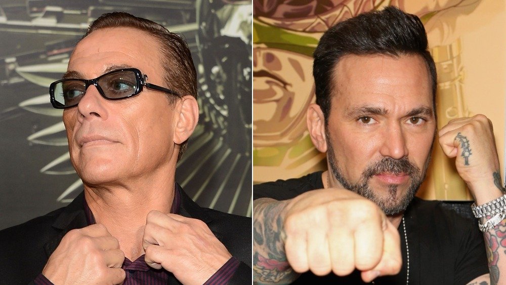 Jean-Claude Van Damme and Jason David Frank