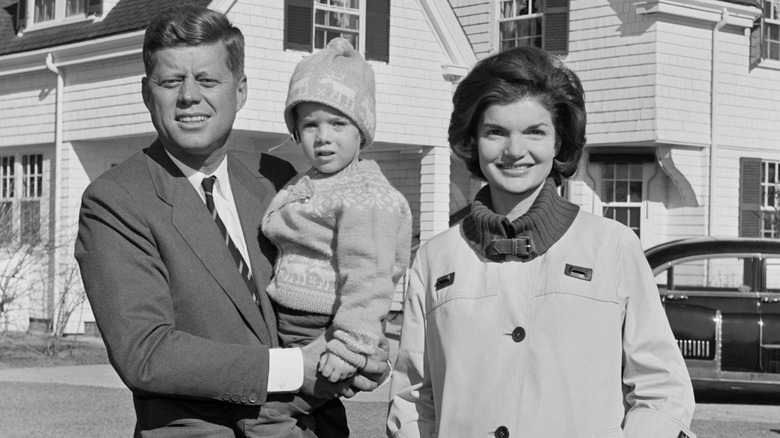 Jackie John and Caroline Kennedy