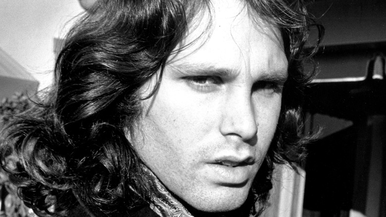 Jim Morrison squinting