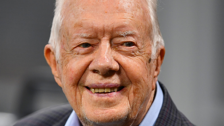 Jimmy Carter smiling