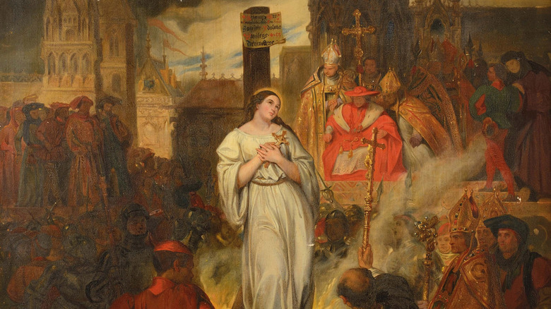 Joan of Arc is excecuted