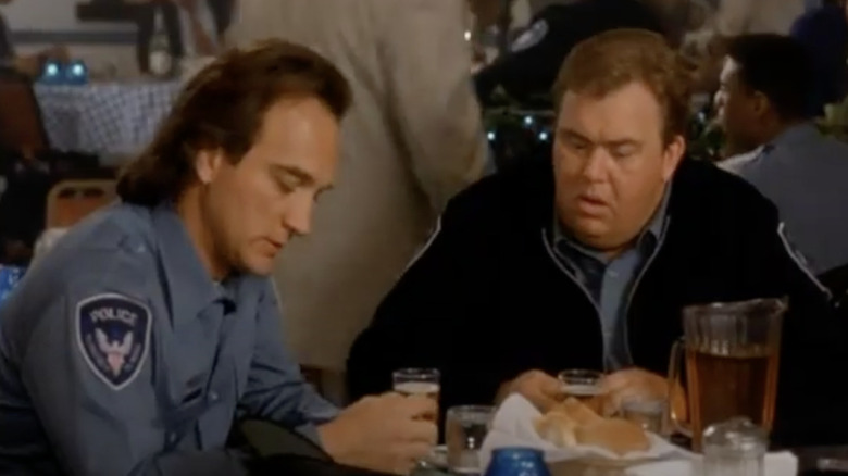 Jim Belushi and John Candy in Only the Lonely