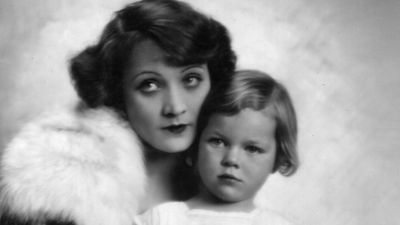 Marlene Dietrich and Maria Sieber