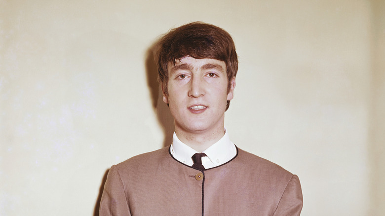 John Lennon during his early days with The Beatles