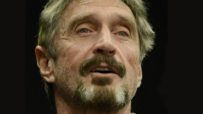 McAfee anti-virus founder John McAfee 