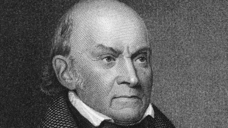 Former president John Quincy Adams