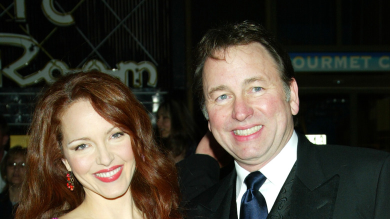Amy Yasbeck and husband John Ritter