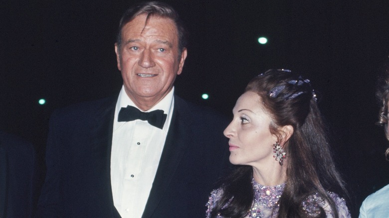 John Wayne and Pilar Palette