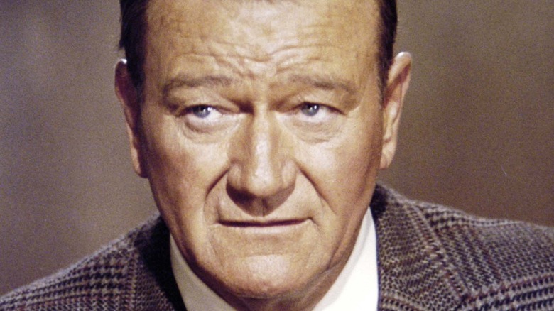 color photo of john wayne