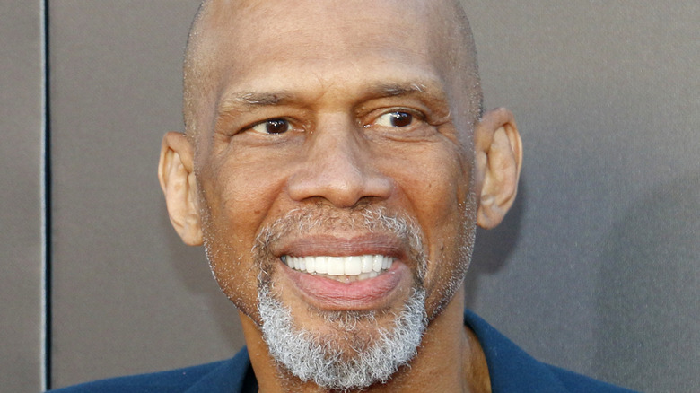 Kareem Abdul-Jabbar smiling