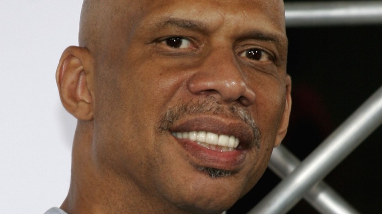 Kareem Abdul-Jabbar smiling