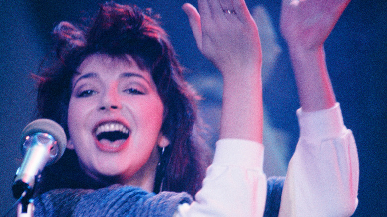 Kate Bush performing