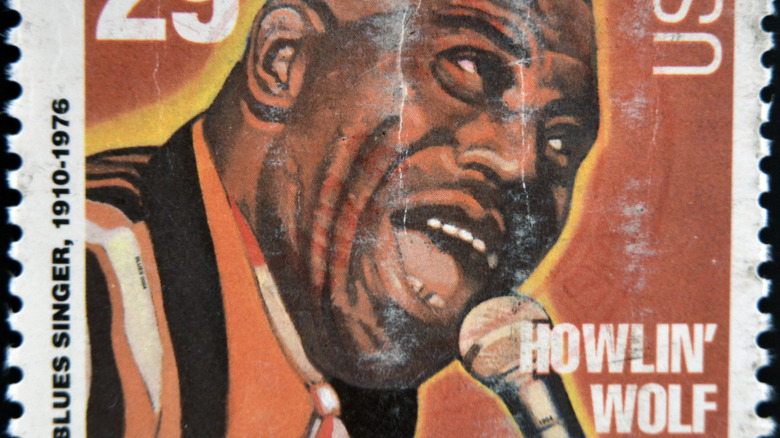 Howlin' Wolf commemorative postage stamp