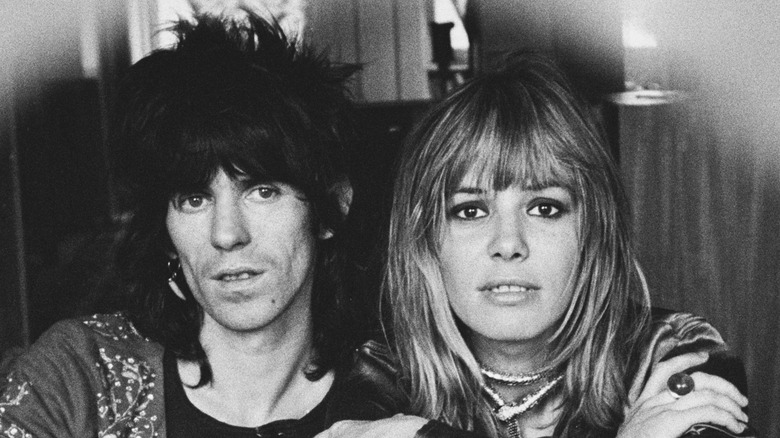Keith Richards and Anita Pallenberg