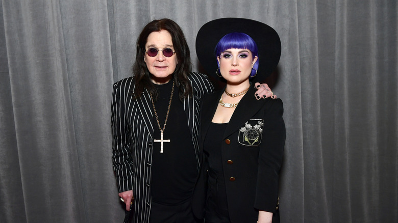 Ozzy Osbourne and his daughter Kelly Osbourne
