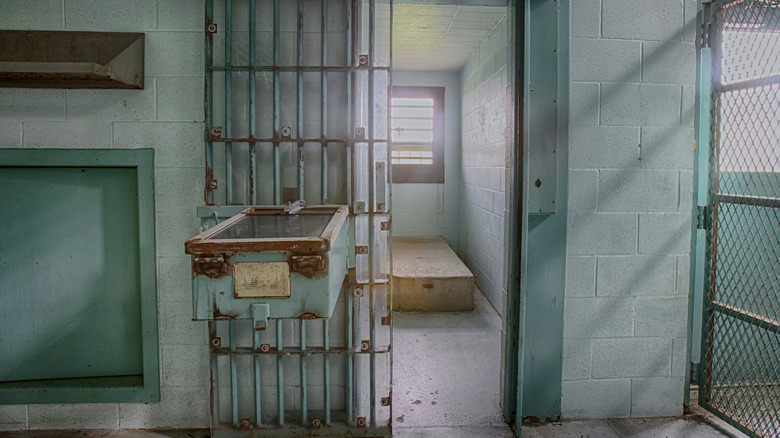 Prison cell block