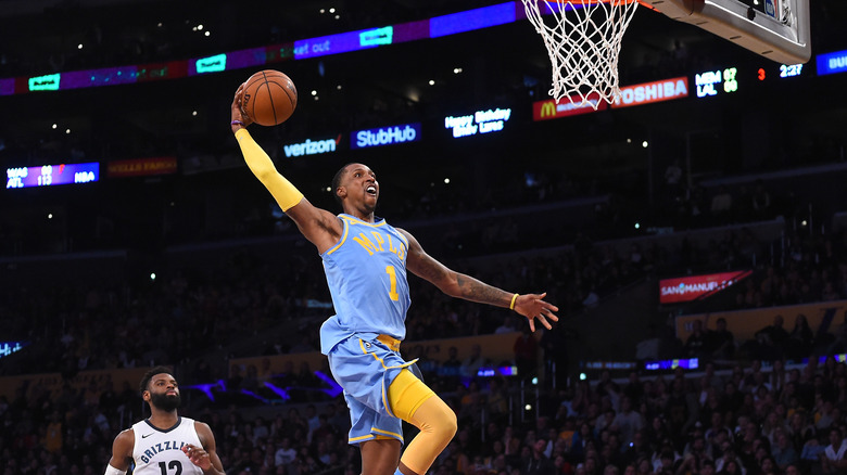 Kentavious Caldwell-Pope goes for a dunk